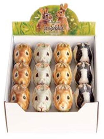 Display Boxes: Jo Stockdale - Cute Rabbit tins -Display box of 24