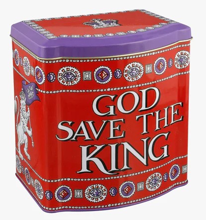 Agapanthus 100 gm Tea Caddy Tin Agapanthus 100 gm Tea Caddy Tin