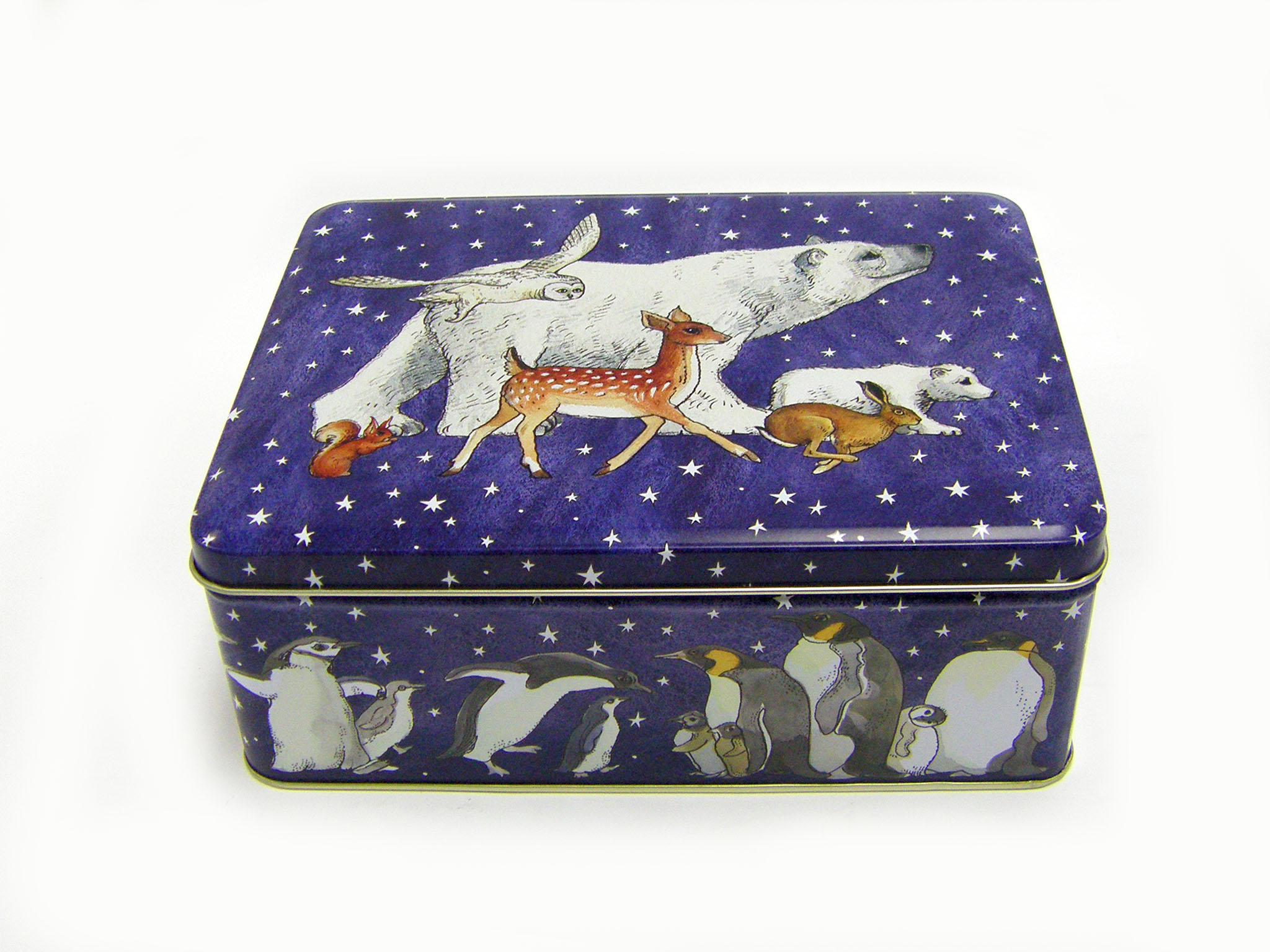 Animals Emma Bridgewater Winter Animals Deep Rectangle Tin